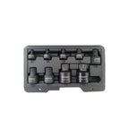 Stubby Spline Bit Kracht Doppenset Spline 9-delig