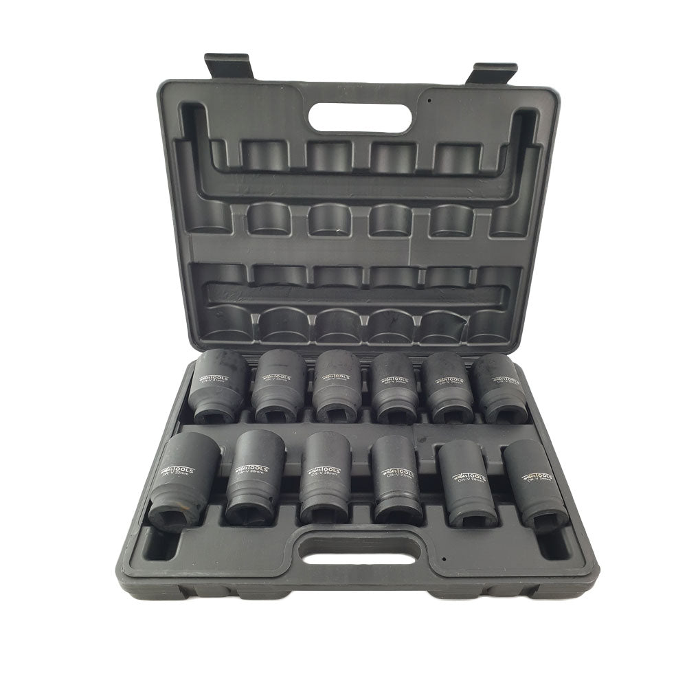 3/4'' Krachtdoppen set 12-delig