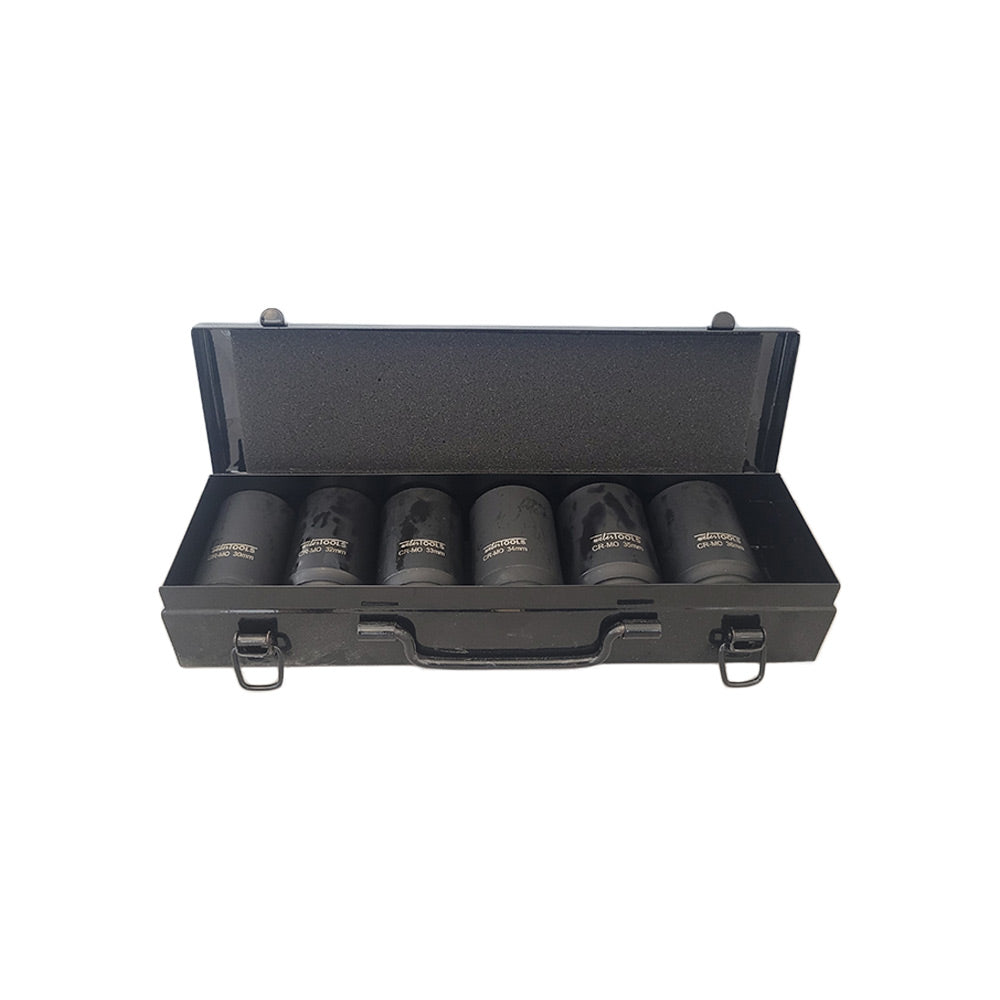 3/4'' 12pt. Krachtdoppenset Lang 6-delig