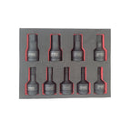 9-delige 3/4"Inbus kracht stiftdoppenset