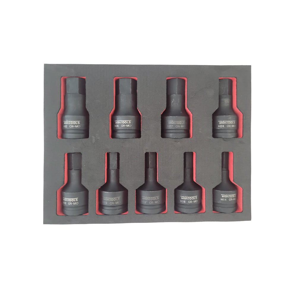 9-delige 3/4"Inbus kracht stiftdoppenset