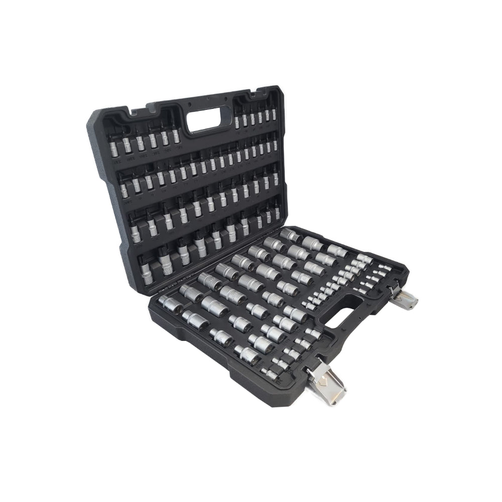 1/4"+3/8"+1/2" Torx-Dopsleutel Set, 101-dlg
